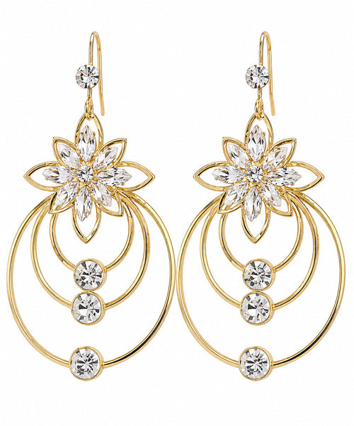 Aretes joya italiana - detalle producto sobre fondo blanco